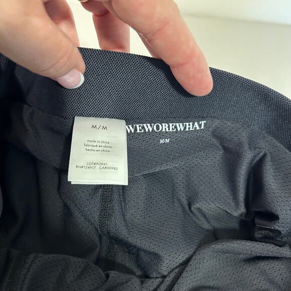 NWT WeWoreWhat Women's  Medium Skort Mesh Shorts‎ Liner Black Tennis Pickleball - Picture 9 of 14